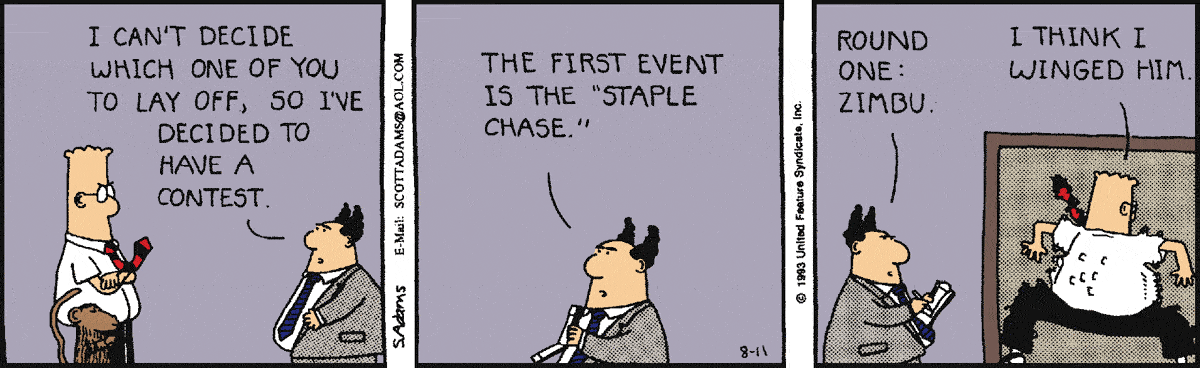 Dilbert Cartoon